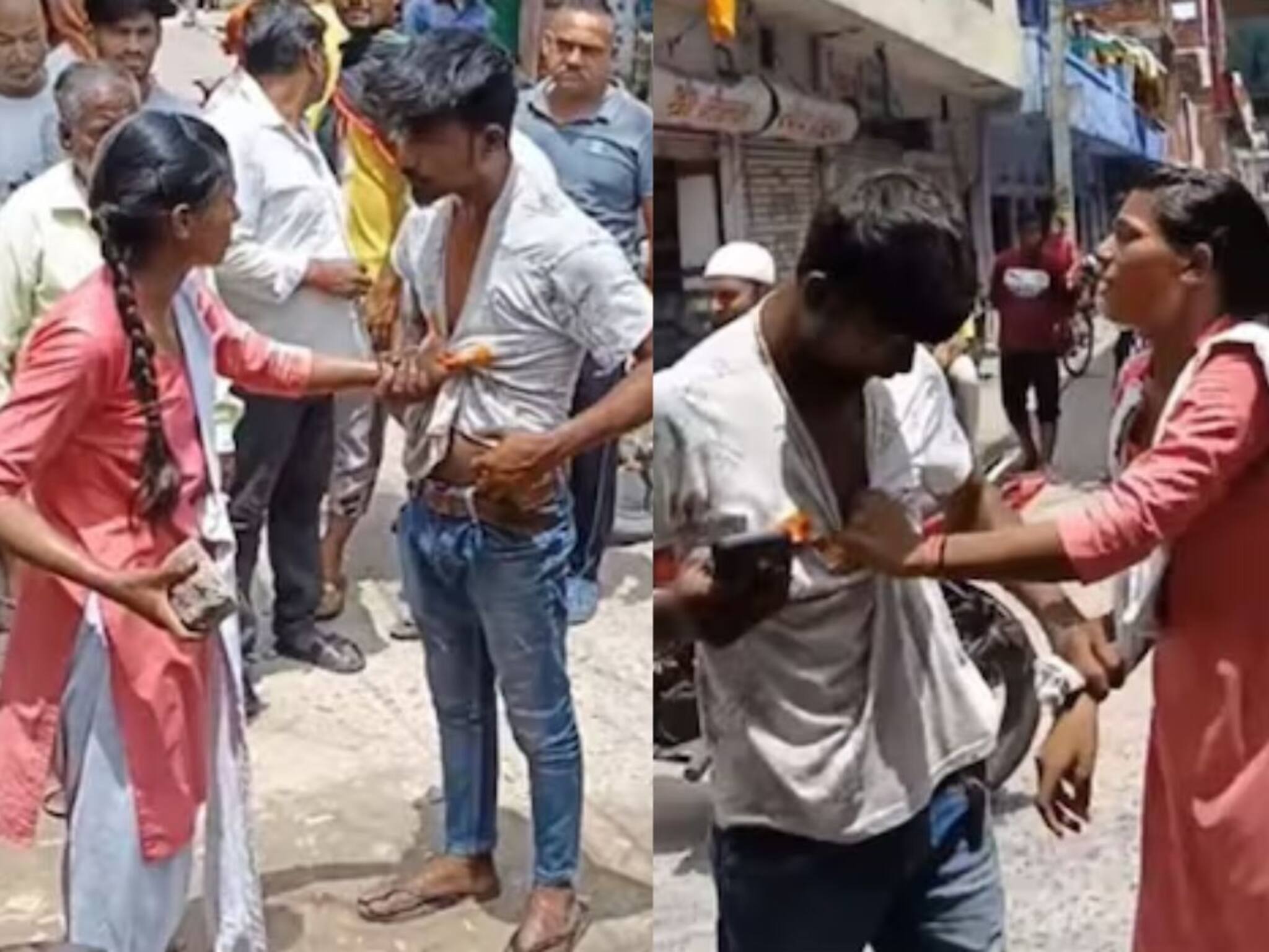 Student Beats Driver Viral Video: খোলা রাস্তায় ছাত্রীর হাতে হেনস্থাকারী ই-রিকশা চালকের গণপিটুনি! ১০ বছরের অপমানের প্রতিশোধ! দেখুন ভিডিও