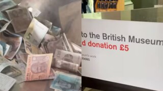 কোহিনূরের বদলা! ব্রিটিশ মিউজিয়ামের ডোনেশন বাক্সে ১০ টাকা রাখলেন ভারতীয়, দেখুন ভিডিও... কোহিনূরের বদলা! ব্রিটিশ মিউজিয়ামের ডোনেশন বাক্সে ১০ টাকা রাখলেন ভারতীয়, দেখুন ভিডিও...