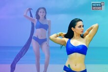বিরাট চমক দিলেন মিমি চক্রবর্তী, বোল্ড লুকে আউট করলেন ফ্যানদের, নীল বিকিনিতে কাঁপিয়ে দিলেন