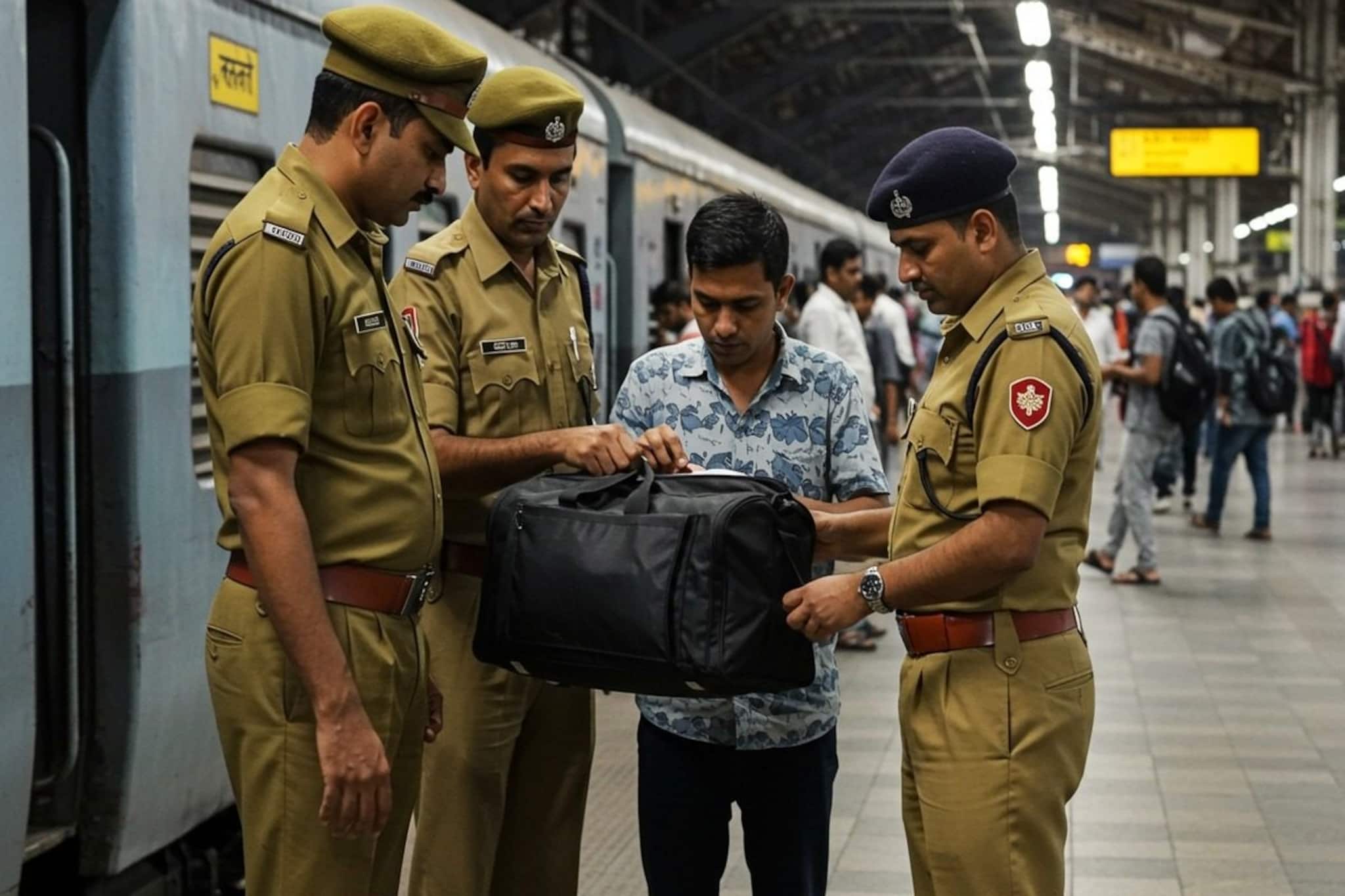 সজোরে ধাক্কা লাগতেই বিকট আওয়াজ...! GRP এসে বললেন 'ব্যাগটা খোলো', চেইন খুলতেই যা বেরোল...