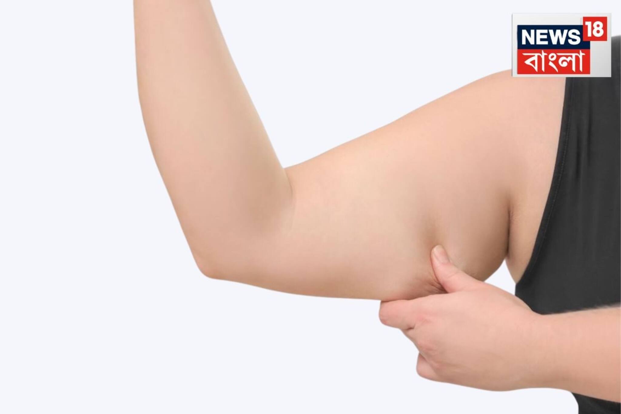 হাতের থলথলে মেদ কমে না? লজ্জায় ছেড়েছেন স্লিভলেস ব্লাউজ, ড্রেস? এই উপায়ে গলবে বরফের মতো