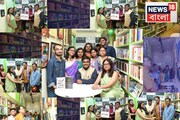 বইয়ের পাতার গন্ধ আর তুলির টান! কলেজ স্ট্রিটে বই ও চিত্রকলার সমন্বয় এক্সেলার বুক স্টোর