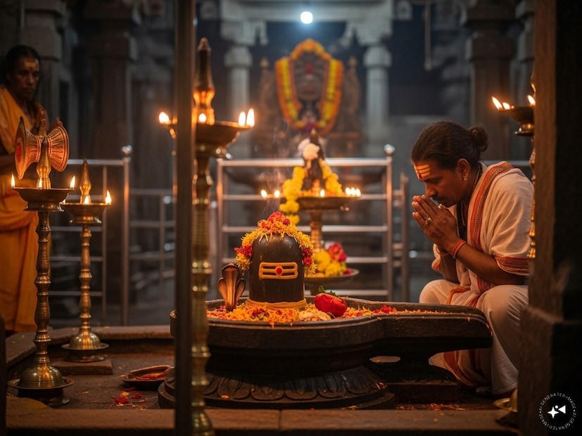 এই পুণ্যদিনে দেবাদিদেব মহাদেবকে প্রথমে নিবেদন করুন গঙ্গাজল। তার পর একে একে দিন মধু এবং ঘি। 