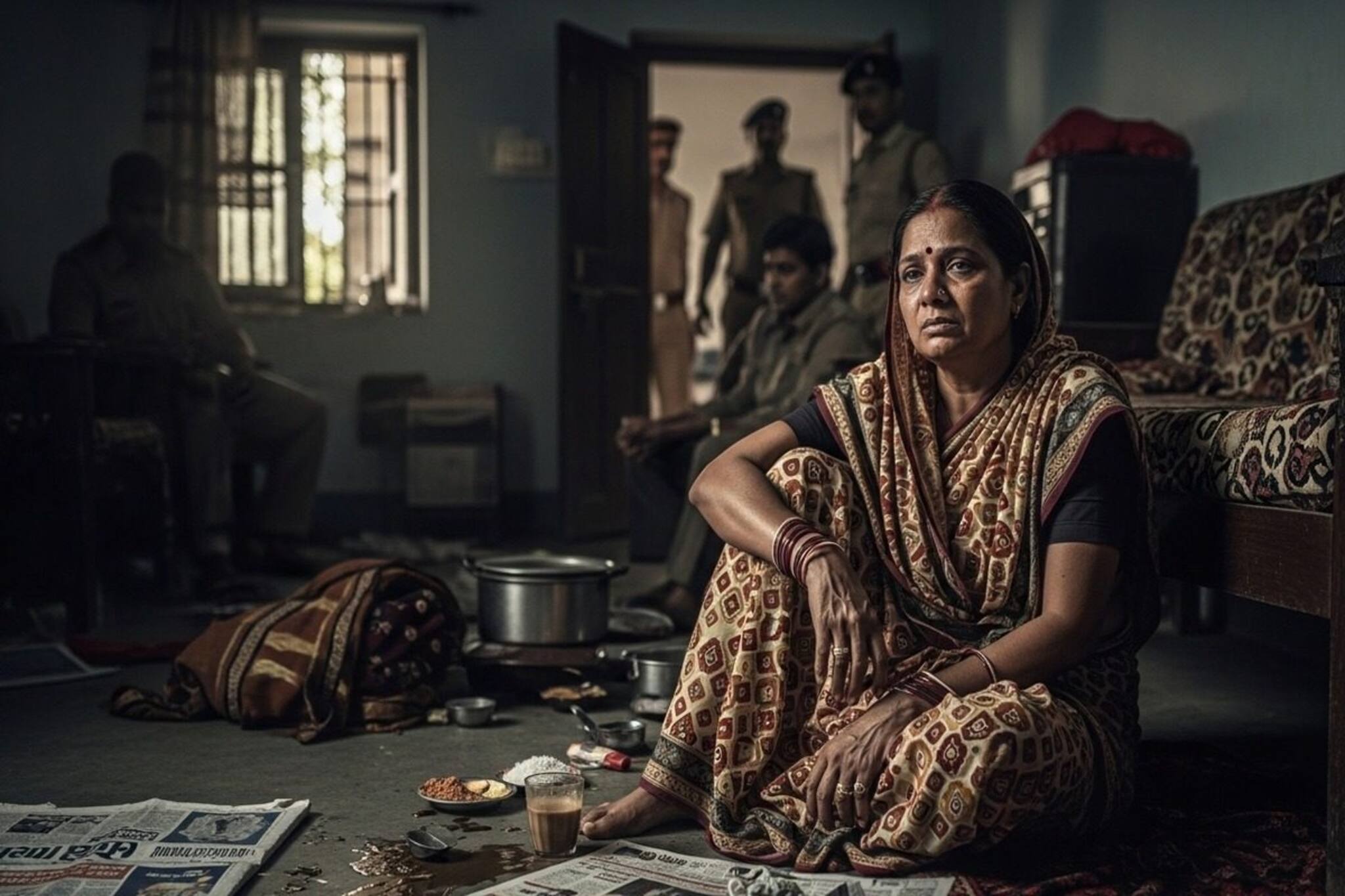 যৌন মিলনে তৃপ্তি দিতে ব্যর্থ স্বামীকে ছুরির কোপে খুন করে আত্মহত্যা বলে ফাঁদে ঘাতক স্ত্রী