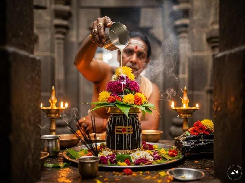 কথিত, মহাদেব অতি সামান্য উপাচারেই সন্তুষ্ট হন৷ তবে নিয়ম মেনে নিষ্ঠা ভরে তাঁর অভিষেক করলে অভীষ্ট ফল লাভ করা যায়৷ শ্রাবণের প্রতি সোমবার বিশেষ জিনিসে তাঁর পুজো করেন ভক্তরা৷ বলছেন জ্যোতিষ বিশারদ চক্রপাণি ভাট৷
