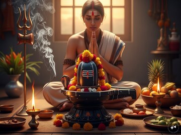 আজ শ্রাবণের দ্বিতীয় সোমবার সন্ধ্যায় মহাদেবকে দিন ২ জিনিস, কপালোর খেলায় পাল্টাবে দিন
