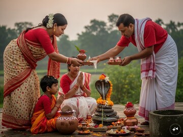 আজ  মনসাপুজোয় এই ২ জিনিস দিলে বিষাক্ত ছোবলে রক্তাক্ত জীবন! আশীর্বাদ পেতে দিন এই ফুল ও পাতা