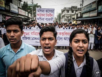 আকড়া স্কুলে ছাত্রীর শ্লীলতাহানির অভিযোগে উত্তাল মহেশতলা, স্টেশন রোড অবরোধে ছাত্রছাত্রীদের বিক্ষোভ 