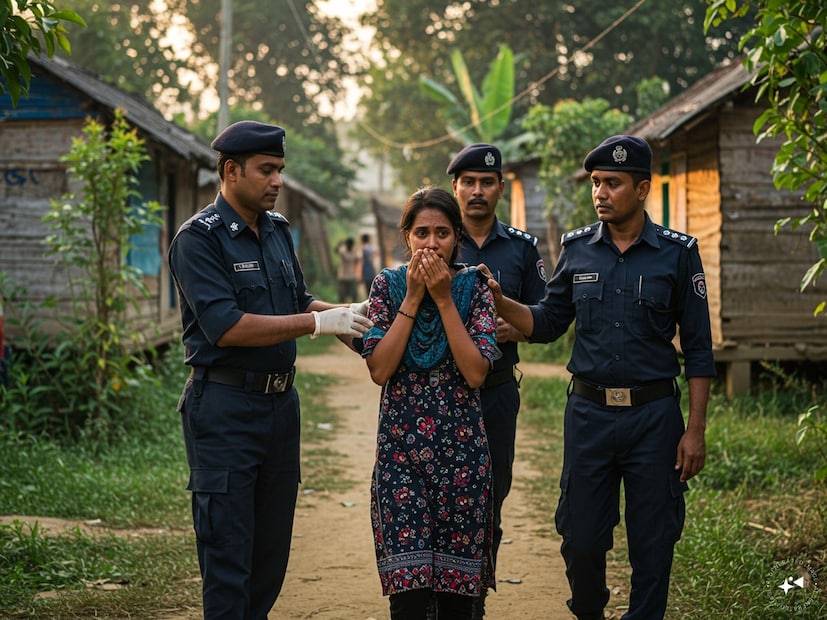 বাংলাদেশে তাঁর আগমন নিয়ে চাঞ্চল্য ছড়ায় ওই গ্রামে। তরুণীর পরিবারের খবর দেওয়ার পর হাতিবান্ধা থানার পুলিশ তাঁকে গ্রেফতার করে।এই খবর পৌঁছাতেই ছেলের ভবিষ্যত নিয়ে আতঙ্কিত হয়ে পড়েন মা আয়েশা মির্জা।