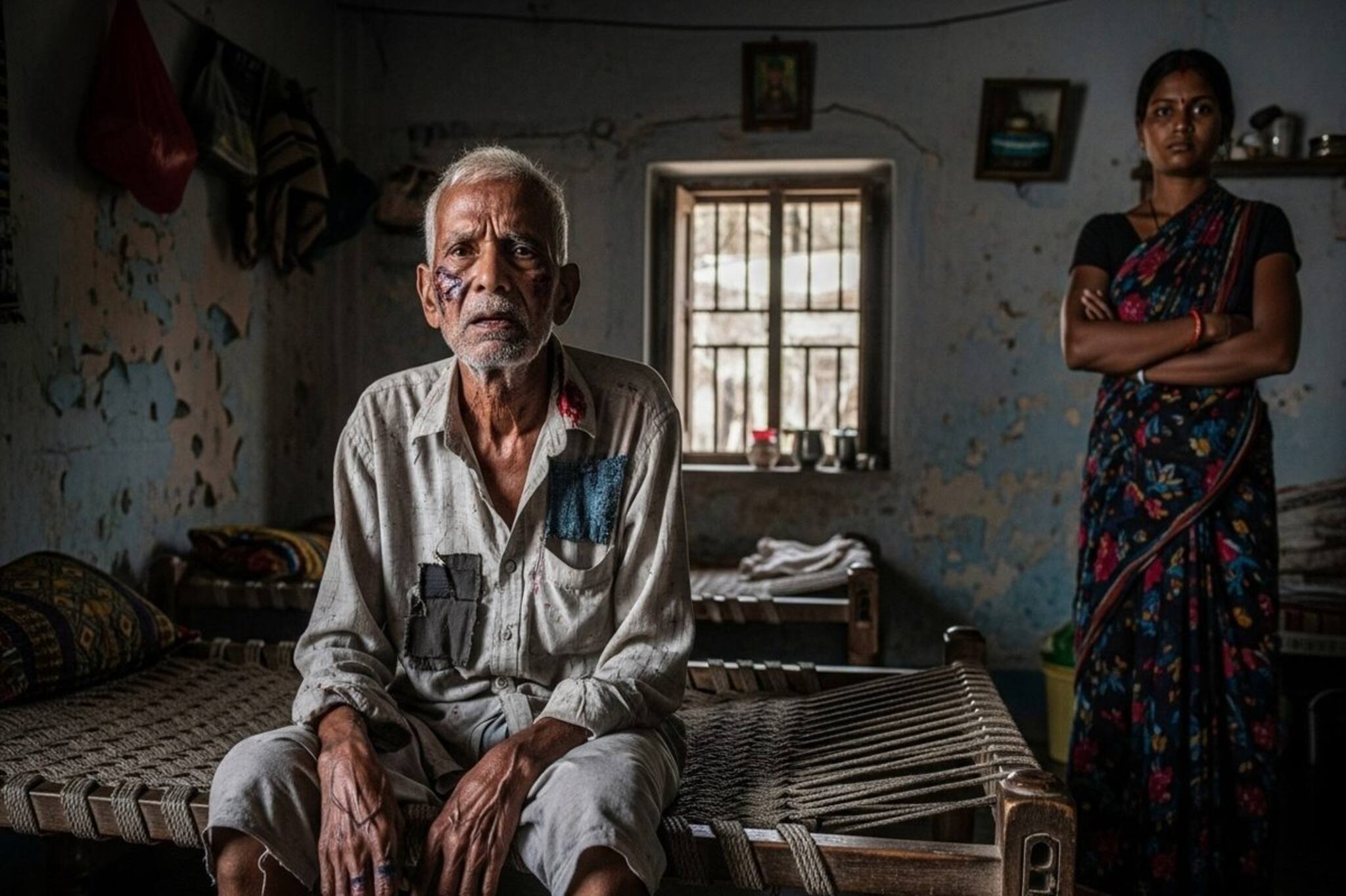 ছেলে ভিনরাজ্যে,অসুস্থ স্ত্রীর চিকিৎসার জন্য বউমার কাছে টাকা চাইতেই সর্বনাশ...