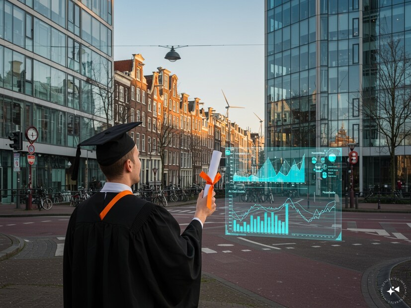 নেদারল্যান্ডস (NETHERLANDS) --নেদারল্যান্ডস হল এমন এক দেশ, যেখানে ইংরেজি ভাষায় উচ্চমানের শিক্ষা ও প্র্যাকটিকাল চাকরির সম্ভাবনা দুটোই পাওয়া যায়: Orientation Year Visa: ডিগ্রি শেষ হওয়ার পর ১ বছরের জন্য দেশে থাকার অনুমতি, চাকরির খোঁজে। ইংরেজি মাধ্যম কোর্স: অধিকাংশ বিশ্ববিদ্যালয়ে ইংরেজিতে পড়ানো হয়। স্টার্টআপ ও টেক ইন্ডাস্ট্রি: AI, ফিনান্স, সাসটেইনেবিলিটি ইত্যাদি ক্ষেত্রে চাকরির চাহিদা বাড়ছে।