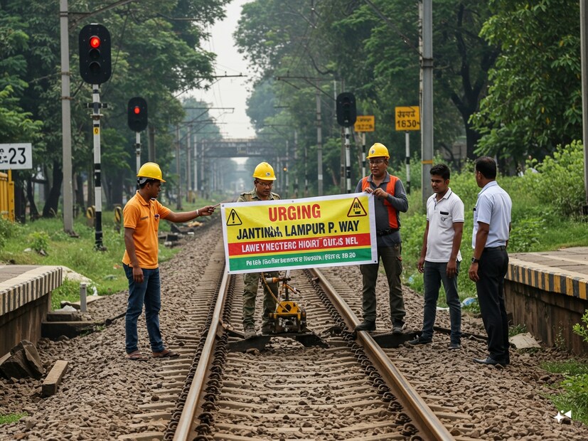 ট্র্যাক মেইন্টেইনার তৎপরতার সঙ্গে জুনিয়র ইঞ্জিনিয়ার/পি.ওয়ে/জাটিঙ্গা লামপুর এবং গ্যাং নং ২৩ এবং ২৪-এর সংশ্লিষ্ট সঙ্গীদের বিষয়টি জানান৷ স্ট্যান্ডার্ড সেফটি প্রোটোকল অনুসারে ব্যানার পতাকা ব্যবহার করে ট্র্যাকের ক্ষতিগ্রস্ত অংশটি তাৎক্ষণিকভাবে সুরক্ষিত করেন। তার সময়োপযোগী হস্তক্ষেপের ফলে রেল প্রশাসন যথাযথ প্রতিরোধমূলক ব্যবস্থা গ্রহণ করে, যার ফলে সম্ভাব্য যেকোনো অপ্রীতিকর ঘটনা রোধ করা সম্ভব হয়।  Generated image