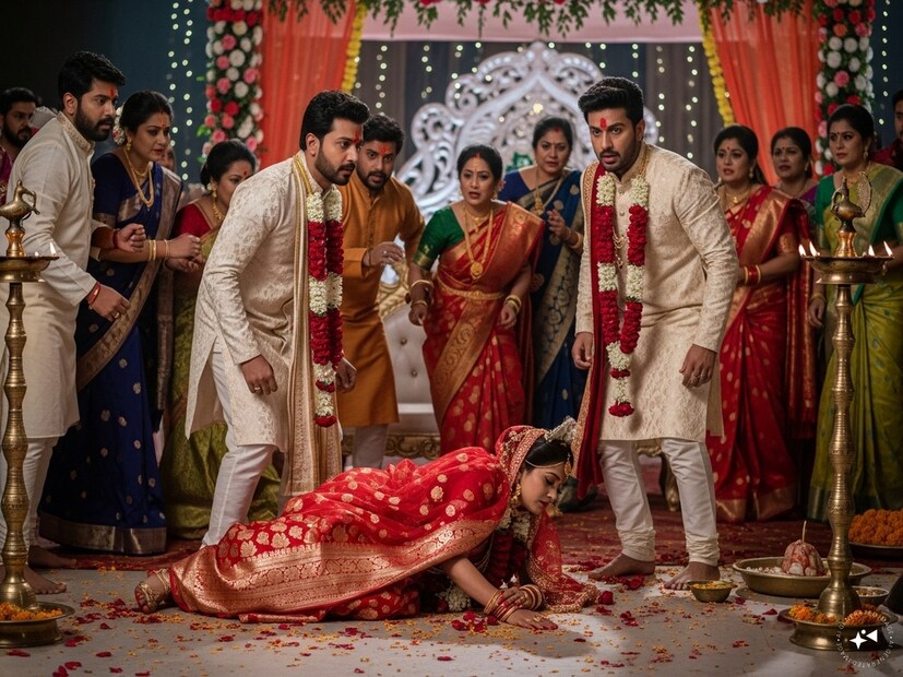 বিয়ে করতে এলেন বর। মালাবদল শেষ। হঠাৎ মাথা ঘুরে গেল নববধূর। পড়ে গেলেন তিনি। তার পরেই হইহই কাণ্ড বিয়েবাড়িতে! এ কী! কী হল? কানাকানি, ফিসফাস! এমন এক কথা বরের কানে উঠল...নিমেষে বদলে গেল পরিস্থিতি। 