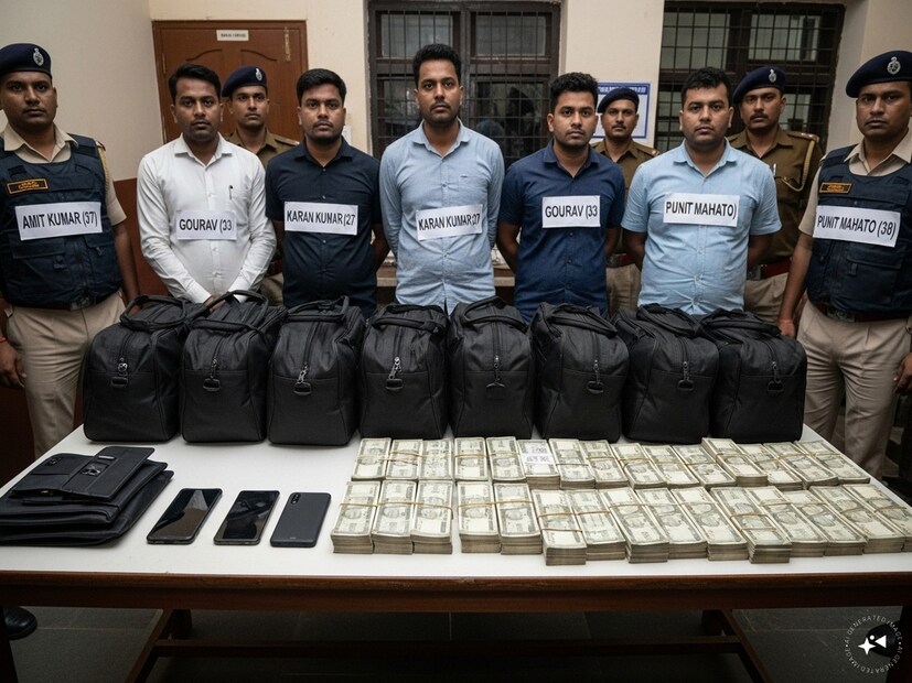 দু’দিনের মাথায় পাহাড়গঞ্জের একটি হোটেল থেকে ধরা পড়ে তিন অভিযুক্ত—অমিত কুমার (৩৭) করন কুমার (২৭) গৌরব (৩৩) ১২টি ব্যাগ, দুটি মোবাইল, ও ৪৭ হাজার টাকা নগদ উদ্ধার হয়। চতুর্থ অভিযুক্ত পুনীত মাহাতো (৩৮) ধরা পড়ে আনন্দ বিহার স্টেশন থেকে। তাঁর কাছ থেকে আরও ৪টি ব্যাগ উদ্ধার হয়।