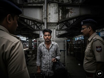 ট্রেন থেকে ট্রলিব্যাগ নিয়ে নামল যুবক, পকেটে মাত্র একটা ১ টাকার কয়েন! কিন্তু GRP তাকাতেই...