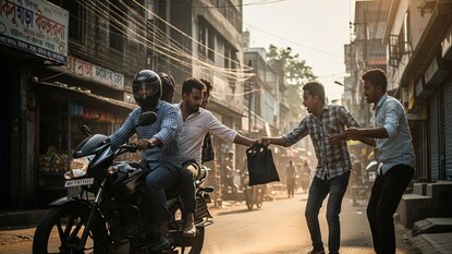 ফোনেই এসেছিল এই অফার! বেলা আড়াইটা, ৪ লক্ষ টাকা নিয়ে মাঠে গেলেন দুই বন্ধু, হঠাত্ ছুটে বাইক...ভয়ঙ্কর কাণ্ড চন্দ্রকোনায় Image AI ফোনেই এসেছিল এই অফার! বেলা আড়াইটা, ৪ লক্ষ টাকা নিয়ে মাঠে গেলেন দুই বন্ধু, হঠাত্ ছুটে বাইক...ভয়ঙ্কর কাণ্ড চন্দ্রকোনায় Image AI