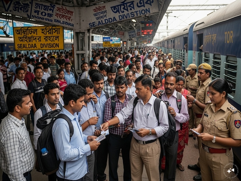 এর আগেও একাধিকবার শিয়ালদহ ডিভিশনের নানা স্টেশনে এই ধরণের অভিযান চালানো হয়েছে। যদিও যাত্রীদের মধ্যে এখনও পুরোপুরি ভাবে টিকিট কেটে যেতে হবে এই মনোভাব তৈরি হয়নি।