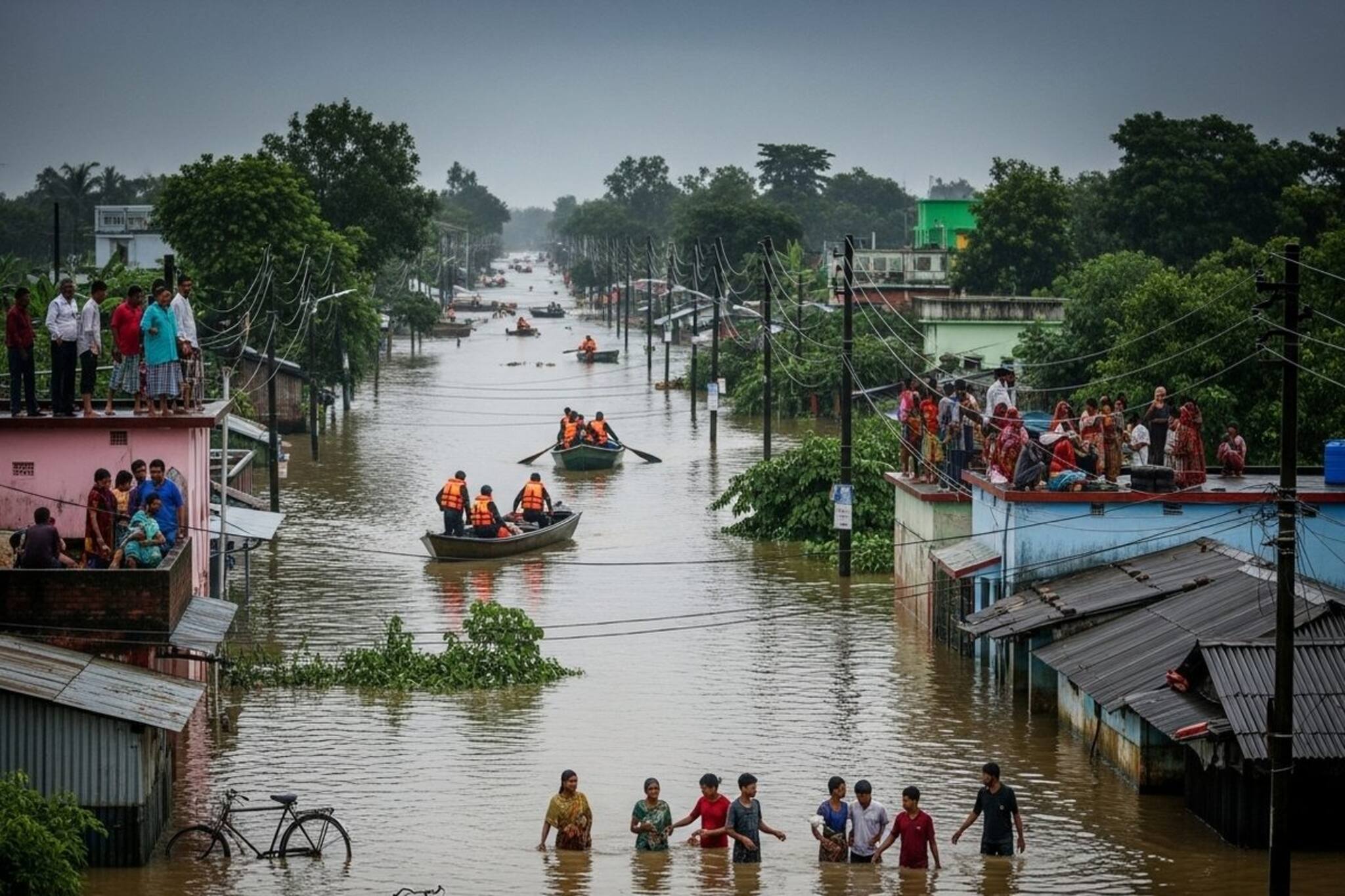 অতিবৃষ্টিতে বাড়ছে উদ্বেগ! কোথায় কী পরিস্থিতি? রিপোর্ট পাঠানোর নির্দেশ মুখ্যসচিবের