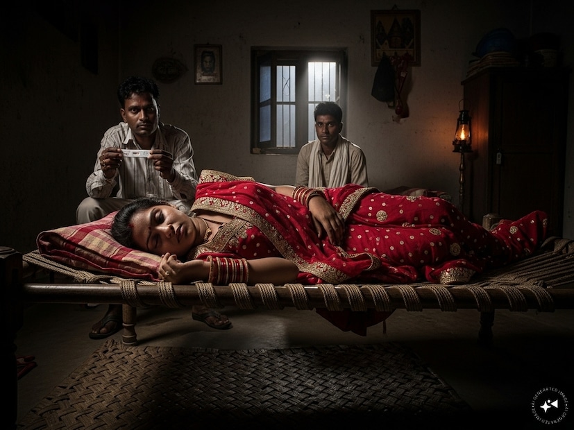 উত্তরপ্রদেশের রামপুর জেলার এক গ্রামে ‘সুহাগরাত’-এর রাতেই ঘটে গেল এক চমকপ্রদ ঘটনা। সদ্য বিবাহিত এক নববধূ সেই রাতে মাথা ঘুরে অজ্ঞান হয়ে পড়েন। বিষয়টি দেখে বর চিন্তিত না হয়ে বরং সরাসরি গ্রাম্য মেডিকেল স্টোর থেকে প্রেগন্যান্সি টেস্ট কিট নিয়ে আসে! এরপর যা ঘটেছে, তা দেখে হতবাক সকলে।