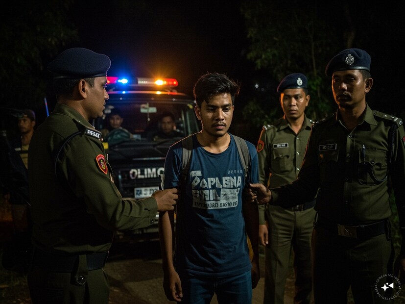 মা আয়েশা মির্জা তখনও জানতেন না, ছেলের যাত্রাপথ একেবারে ভিন্ন!রবিবার রাতে বাংলাদেশের লালমনিরহাট জেলার হাতিবান্ধা থানার পুলিশ আরিয়ানকে গ্রেফতার করে অবৈধ অনুপ্রবেশের অভিযোগে। পুলিশ সূত্রে খবর, ফেসবুকে বাংলাদেশের লালমনিরহাটের ডাউয়াবাড়ি ইউনিয়নের উত্তর-বিছনদই এলাকার এক তরুণীর সঙ্গে পরিচয় হয় আরিয়ানের।