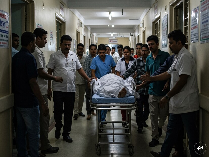 ভাইরাল সোশ্যাল মিডিয়ায়। ভাইরাল গোটা দেশজুড়ে।মৃত্যুর আগে শেষ শক্তি নিয়ে পৌঁছন জলালপুর। তড়িঘড়ি তাঁকে নিয়ে যাওয়া হয় হাসপাতালে, কিন্তু ততক্ষণে দেরি হয়ে গিয়েছে। চিকিৎসকরা তাঁকে মৃত ঘোষণা করেন। 