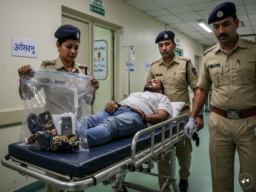 অভিযুক্ত ব্যক্তি আহত হওয়ায় তাকে হাসপাতালে পাঠানো হয়। চিকিৎসার পর তাকে জেলহাজতে পাঠানো হয়। জেরায় ধৃত স্বীকার করেছে, সে রেলস্টেশন, চলন্ত ট্রেনে যাত্রীদের মোবাইল ফোন, গয়না ও ব্যাগ চুরি এবং ছিনতাই করে। এরপর চুরি করা জিনিসপত্র রাস্তার পথচারীদের কাছে কম দামে বিক্রি করে। অভিযুক্ত আগেও চুরির অভিযোগে জেল খেটেছে। GRP অনেকদিন ধরেই তাকে খুঁজছিল। Representative Image Image Generated By AI