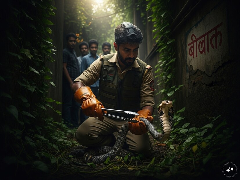 বন্যপ্রাণী উদ্ধার হেল্পলাইনে কল করুনআপনার স্থানীয় বন বিভাগ, বন্যপ্রাণী এনজিও, অথবা সাপ উদ্ধারকারীর সাথে যোগাযোগ করুন। এখানে কিছু ভারত-নির্দিষ্ট হেল্পলাইন নম্বর দেওয়া হল (আপনার শহরের উপর নির্ভর করে): কলকাতা Wildlife Control Room Contact No. (Toll Free): 1926 Contact No. (Rescue Centre): 033-23340234 Generated image