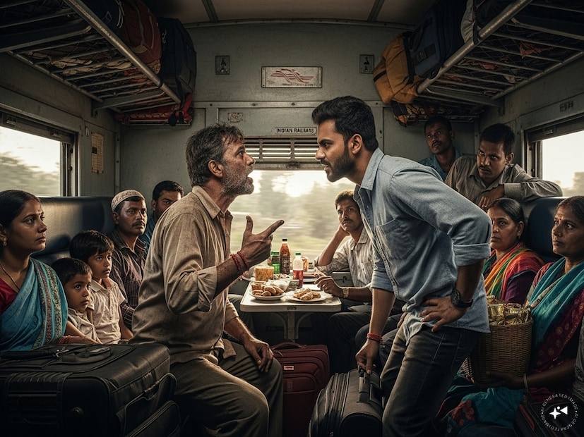 লোকটি এবার অদ্ভুত এক উত্তর দেয়। বলে - আমি ৩৬ ঘণ্টা ধরে আসছি। এতে, ছেলেটি ঠাট্টা করে পাল্টা বলে- 