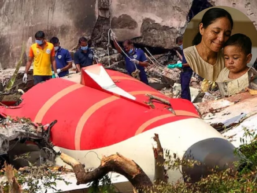 গুজরাতের আহমেদাবাদের মেঘানিনগরে বিজে মেডিক্যাল কলেজ চত্বরে একটি আবাসিক ভবনের উপর ভেঙে পড়ে এয়ার ইন্ডিয়ার বিমান। মুহূর্তে চারপাশে ছড়িয়ে পড়ে আগুন, ধোঁয়া আর আর্তনাদ। ঠিক সেই বিভীষিকার মাঝেই নিজের আট মাসের শিশু সন্তান ধ্যানশকে বুক দিয়ে আগুনের হাত থেকে বাঁচিয়ে দিলেন মা মনীষা কাছাডিয়া।