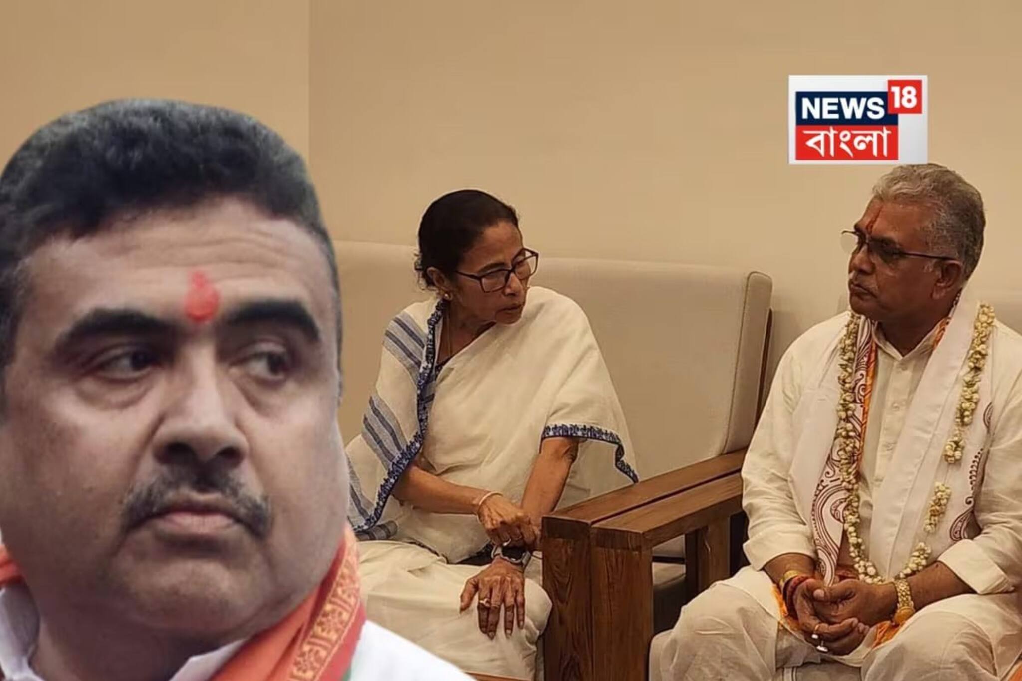 দিলীপ ঘোষের মুখে মমতার প্রশংসা! প্রশ্ন শুনেই শুভেন্দু অধিকারী যা বললেন, হতবাক সকলে!