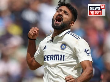 বাবা চাইতেন না ছেলে খেলুক, তিন বছর সব চুপচাপ! বাংলায় আসতেই খুলে যায় আকাশ দীপের কপাল বাবা চাইতেন না ছেলে খেলুক, তিন বছর সব চুপচাপ! বাংলায় আসতেই খুলে যায় আকাশ দীপের কপাল