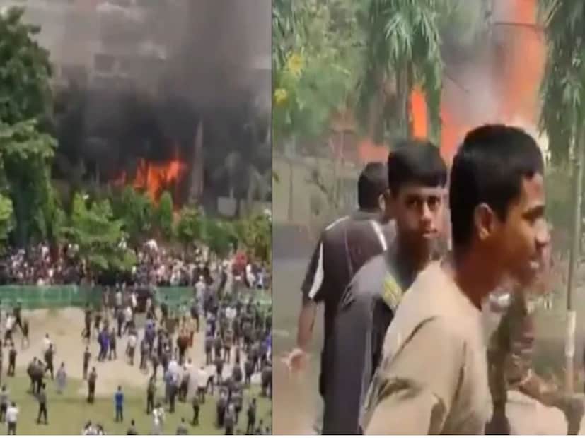 প্রাথমিক রিপোর্টে জানা গিয়েছে,F-7 BGI যুদ্ধবিমানটি মাইলস্টোন কলেজের ছাদের ক্যান্টিনে ভেঙে পড়ে৷ বিমানটির প্রস্তুতকারক চিন৷ বাংলাদেশের বিডি নিউজেপ সাথে কথা বলার সময় মাইলস্টোন স্কুল ও কলেজের মুখপাত্র শাহ বুলবুল বলেন, ‘‘প্লেনটি প্রথমে গেটের দিকে ধেয়ে আসে, তারপর স্কুলের মধ্যে ভেঙে পড়ে৷ ছুটি হয়ে গিয়েছিল, কিন্তু অনেক বাচ্চা ভিতরে ছিল৷ আহতদের উদ্ধারকাজ চলছে৷’’