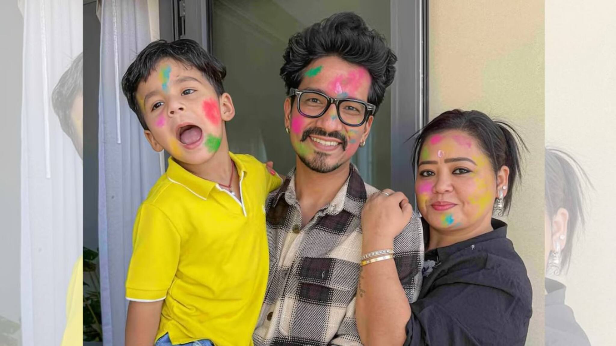 মুখে হাসি, চোখে খুশির ঝলক... নবজাতককে কোলে নিয়ে বাড়ির পথে রওনা হলেন ভারতী সিং