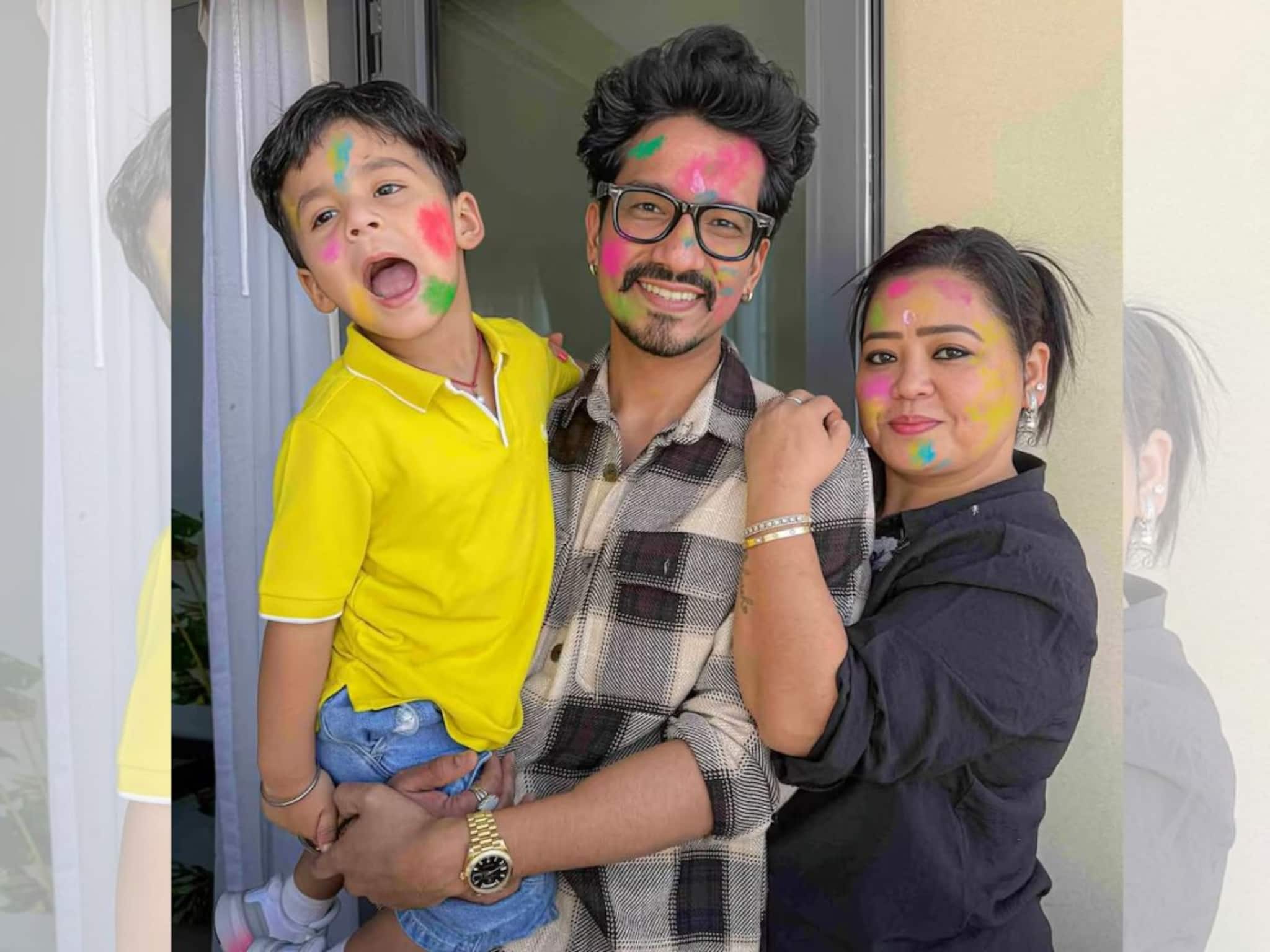 মুখে হাসি, চোখে খুশির ঝলক... নবজাতককে কোলে নিয়ে বাড়ির পথে রওনা হলেন ভারতী