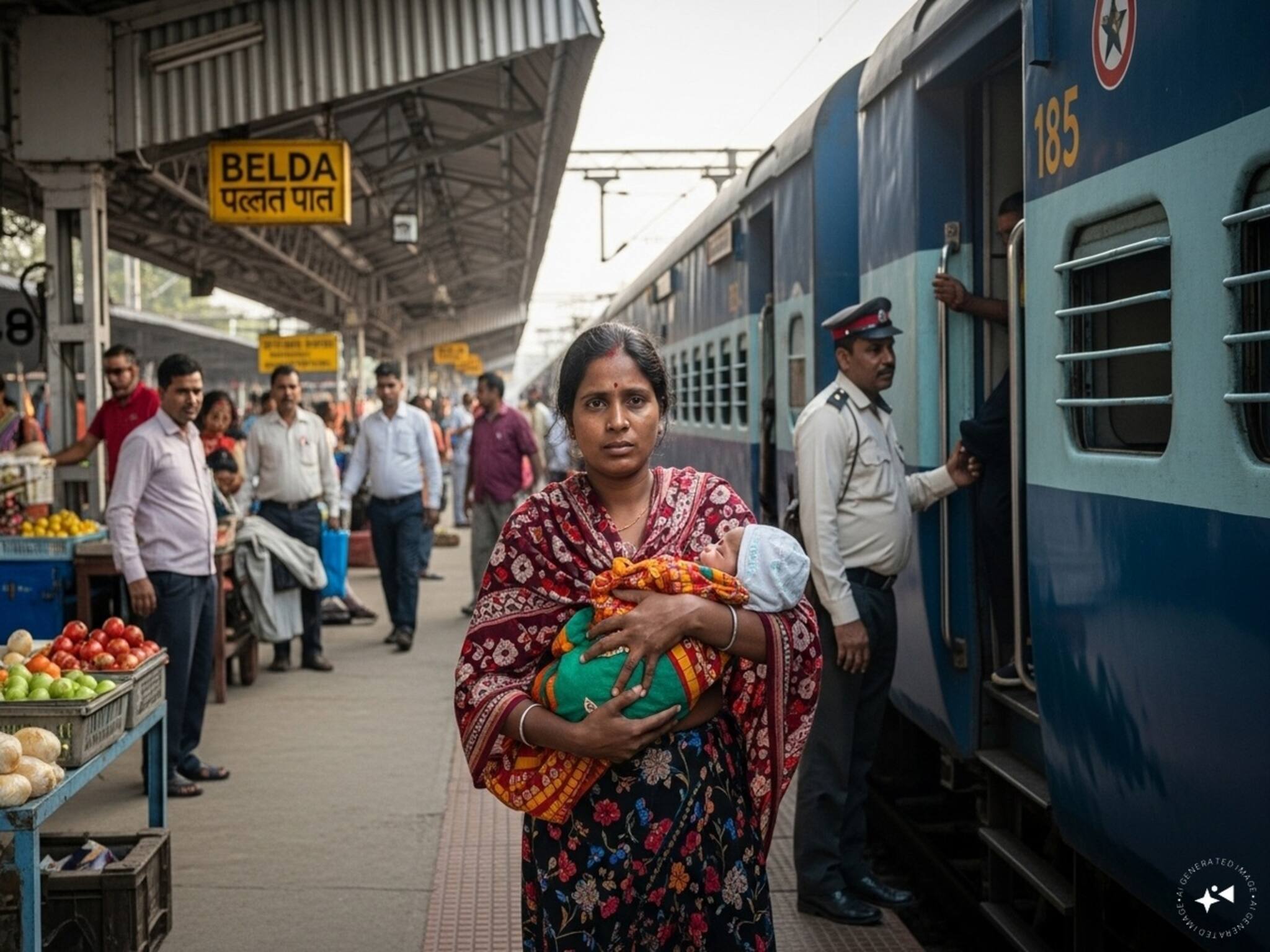 স্টপেজ নেই, তবু বেলদায় থামল ট্রেন! নামলেন এক মহিলা ও সদ্যোজাত, কী ঘটেছে ট্রেনে? হতবাক সবাই