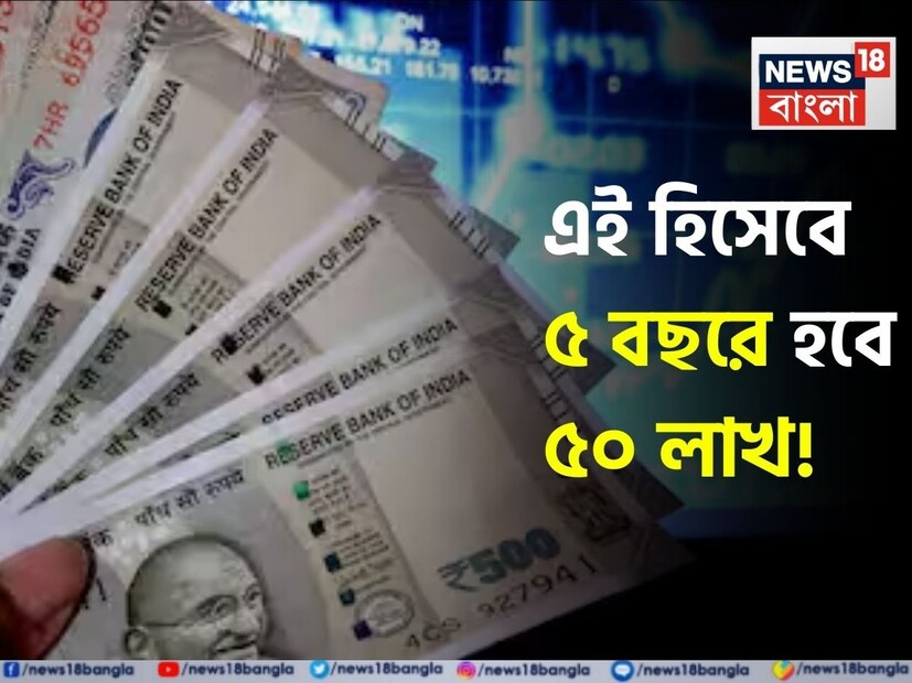 মাত্র ৫ বছরে ৫০ লাখ টাকার বিশাল তহবিল তৈরি করতে চাইলে সিস্টেম্যাটিক ইনভেস্টমেন্ট প্ল্যান বা SIP-এর মাধ্যমে এটি সম্ভব হতে পারে। এর জন্য কেবল সঠিক কৌশল অবলম্বন করতে হবে এবং শৃঙ্খলা গড়ে তুলতে হবে। এটি একটি খুব কঠিন লক্ষ্য, বিশেষ করে স্বল্প সময়ের কথা বিবেচনা করলে, তবে কেউ যদি ঝুঁকি নিতে প্রস্তুত থাকে, তাহলে এটি অসম্ভব নয়। ধরে নেওয়া যাক যে যদি কেউ SIP-তে বার্ষিক গড়ে ১২% রিটার্ন আশা করে, তাহলে ৫ বছরে ৫০ লাখ টাকার লক্ষ্য অর্জনের জন্য প্রতি মাসে কমপক্ষে ৬১,০০০ টাকা বিনিয়োগ করতে হবে।