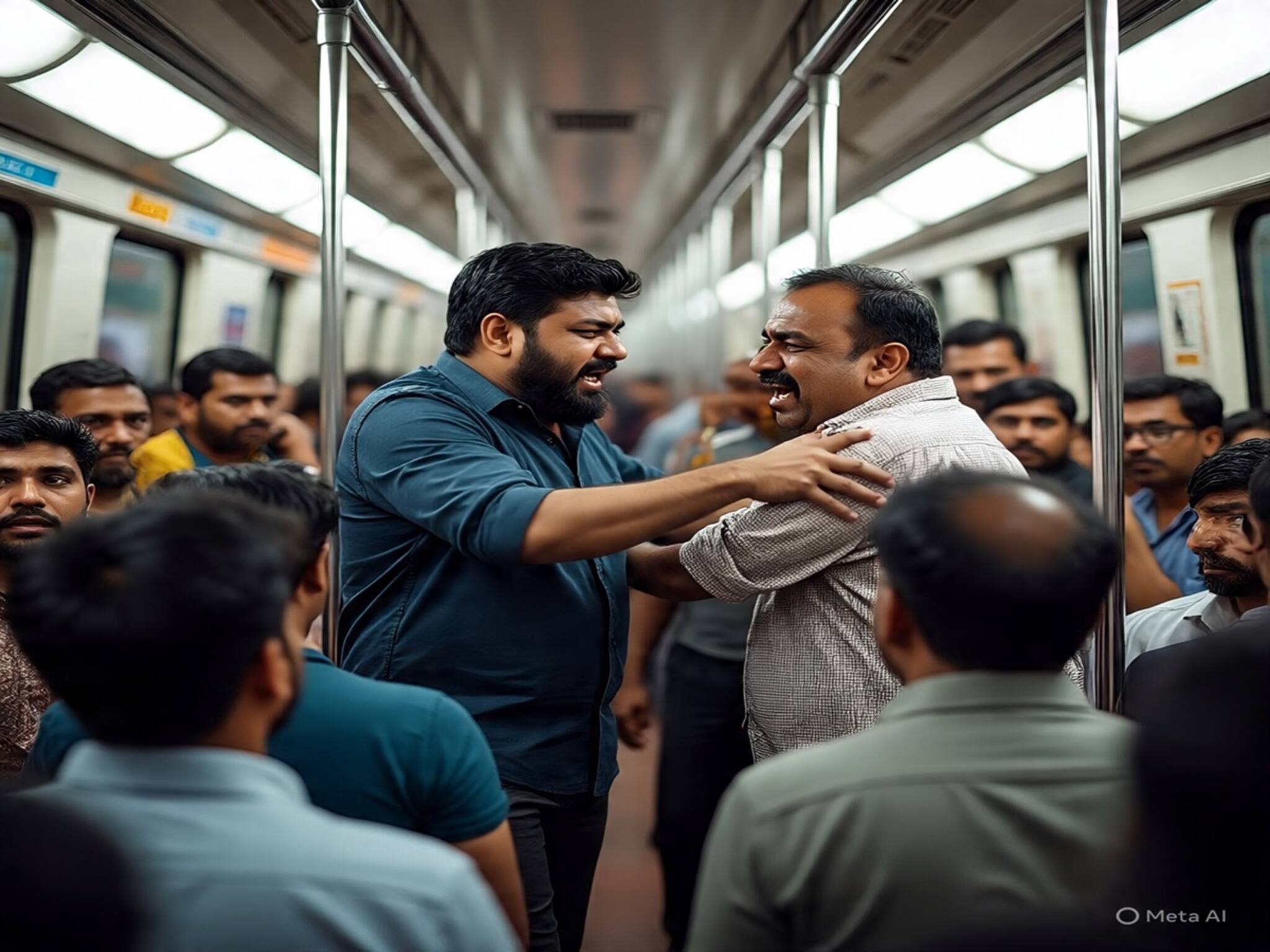 ‘হাত থাকতে মুখে কেন'- ২দল যাত্রীদের মধ্যে চরম গণ্ডগোল,রণক্ষেত্র ডাউন ক্যানিং শিয়ালদহ লোকাল