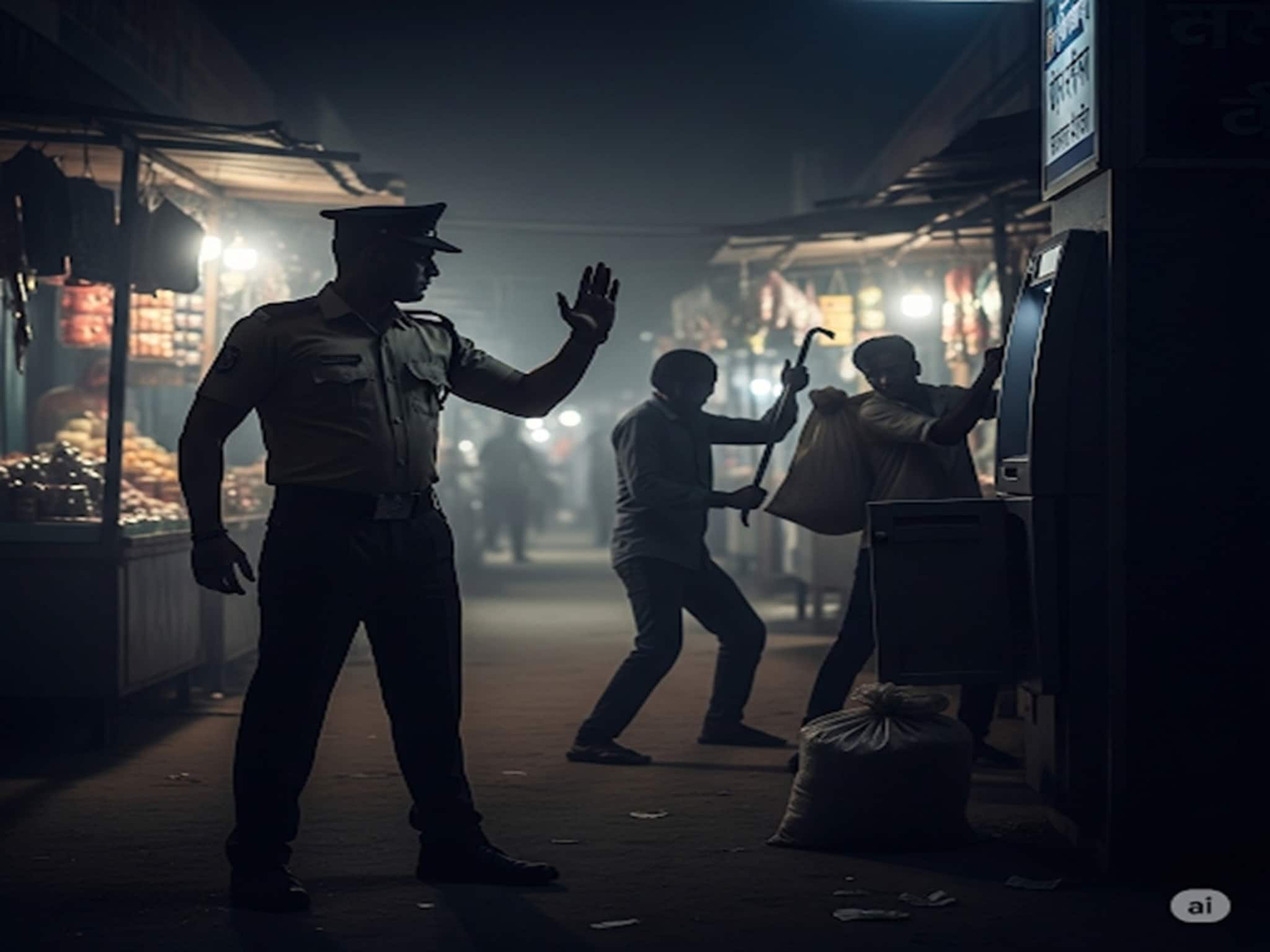 যত কাণ্ড এটিএমে! শব্দ শুনেই ছুটে এলেন নাইট গার্ড, তারপর যা হল...