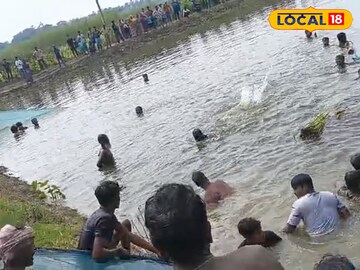 বর্ষায় নদীতে স্নান করতে নেমে মর্মান্তিক পরিণতি 