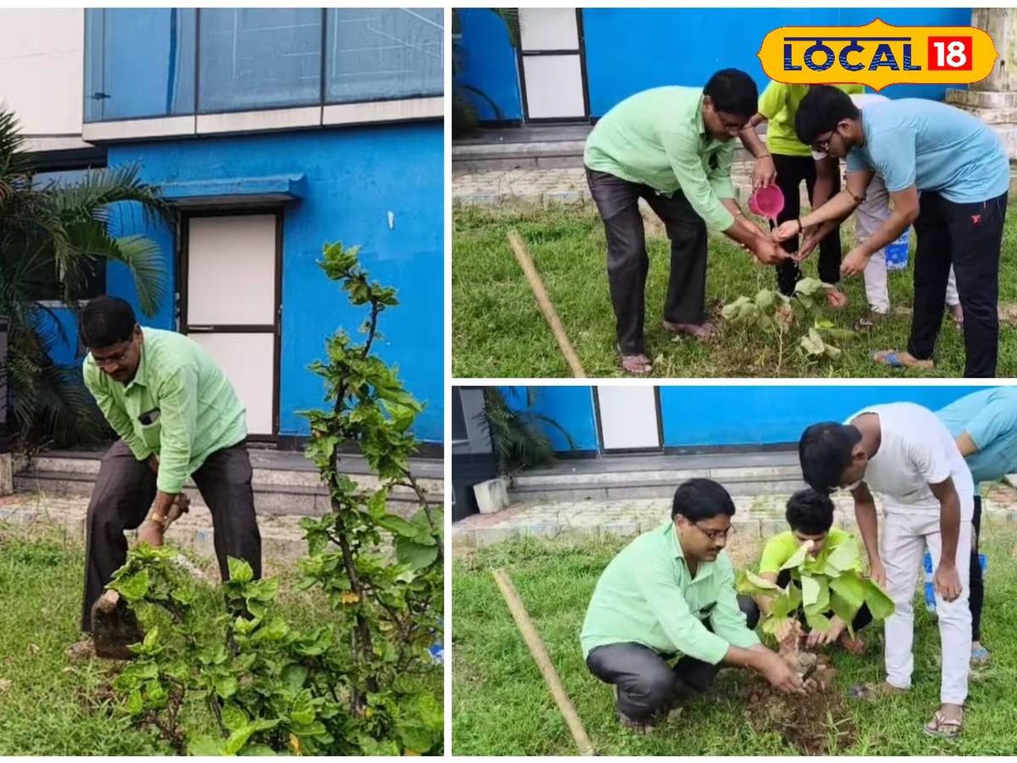 ছুরি-কাঁচি ছেড়ে কোদাল তুলে নিলেন ডাক্তার! সদর হাসপাতালে হলটা কী?