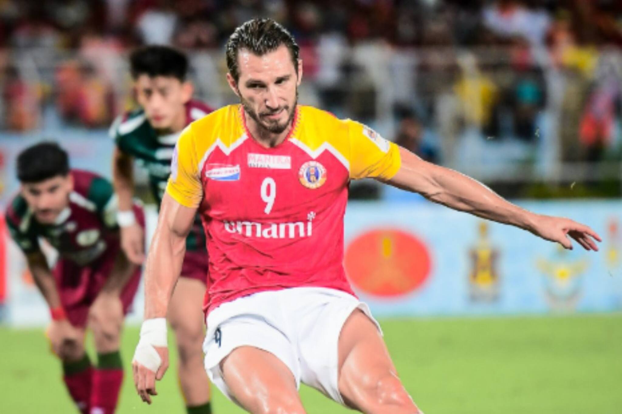 মোহনবাগানকে হারিয়ে ডুরান্ডের সেমিতে ইস্টবেঙ্গল, জোড়া গোল করে হিরো দিয়ামানতাকোস