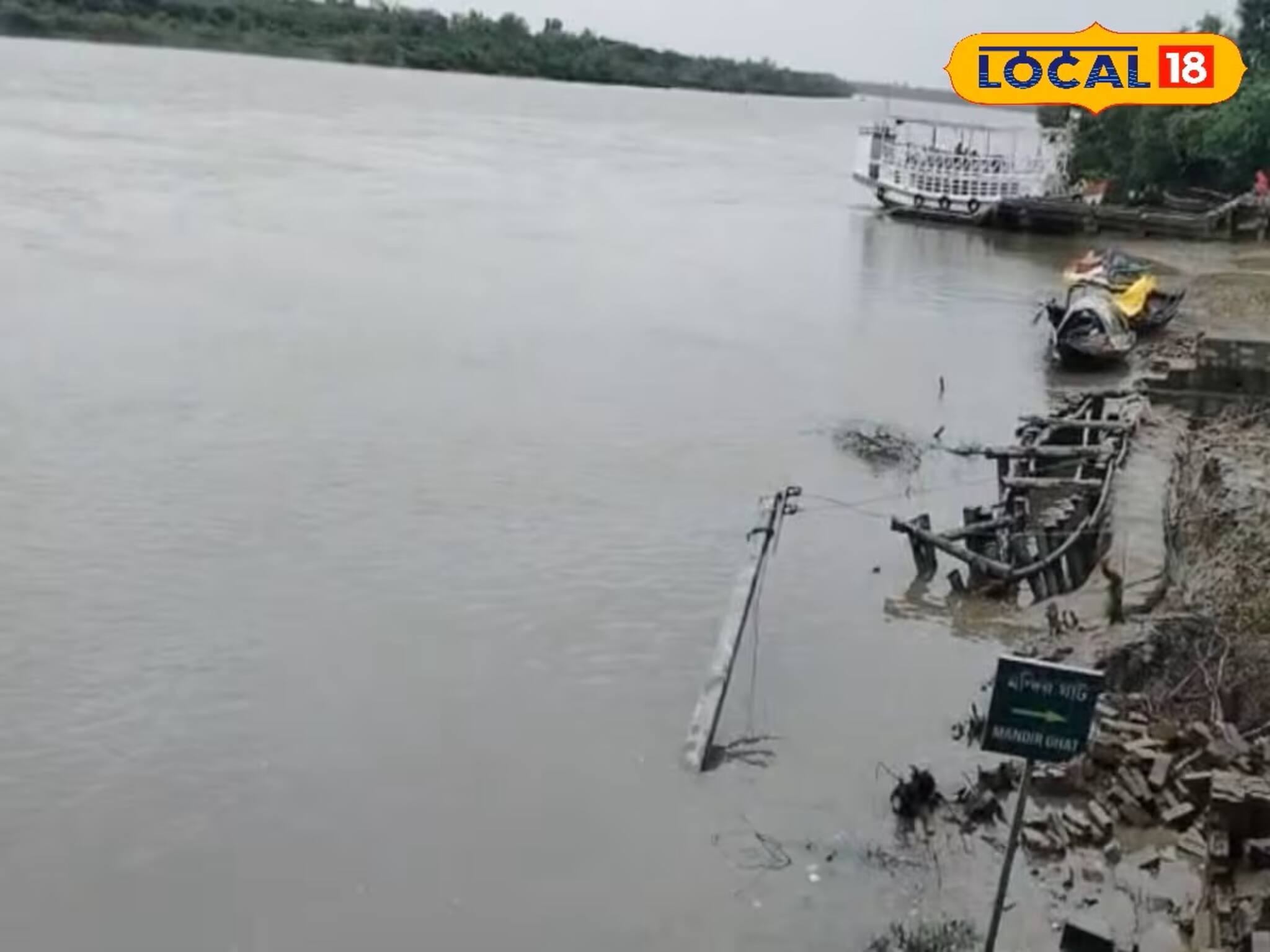 কোন‌ও কিছুতেই বাধ মানছে না নদীর স্রোত, কাকদ্বীপে তলিয়ে যাচ্ছে সবকিছু