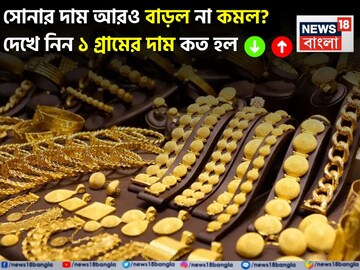সোনার দাম আরও বাড়ল না কমল ? দেখে নিন ১ গ্রামের দাম কত হল