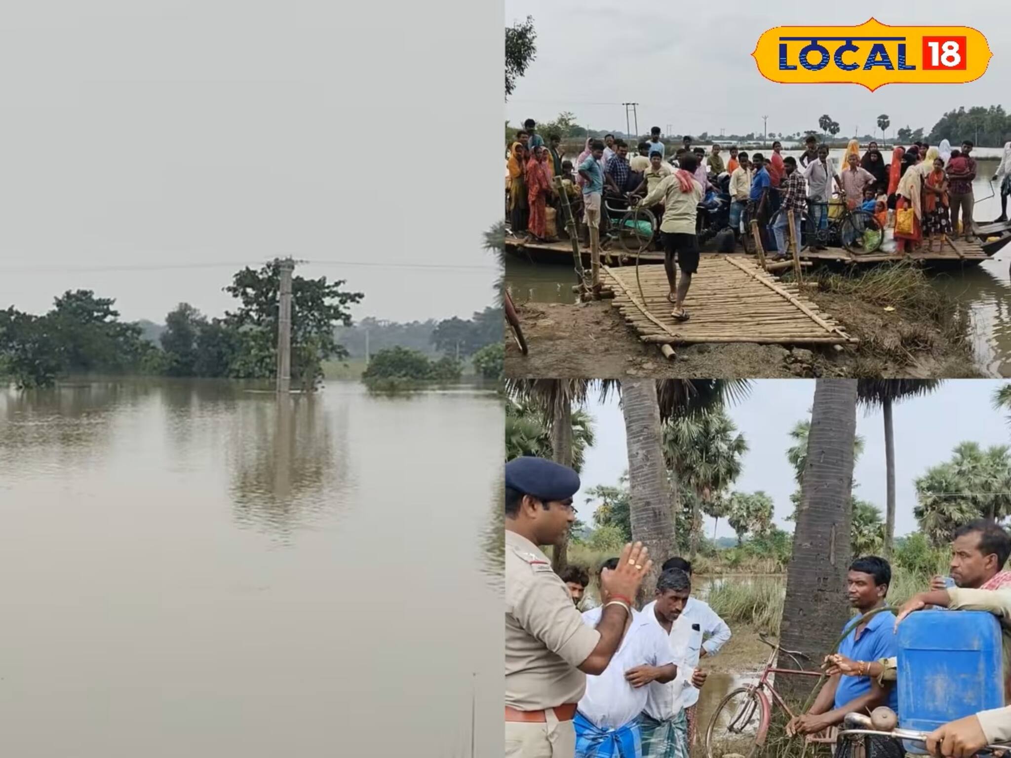 পুলিশের সাহায্যের তেলে বন্যা দুর্গতদের ধরে ফিরল প্রাণ! মাস পার করে স্বস্তির খবর