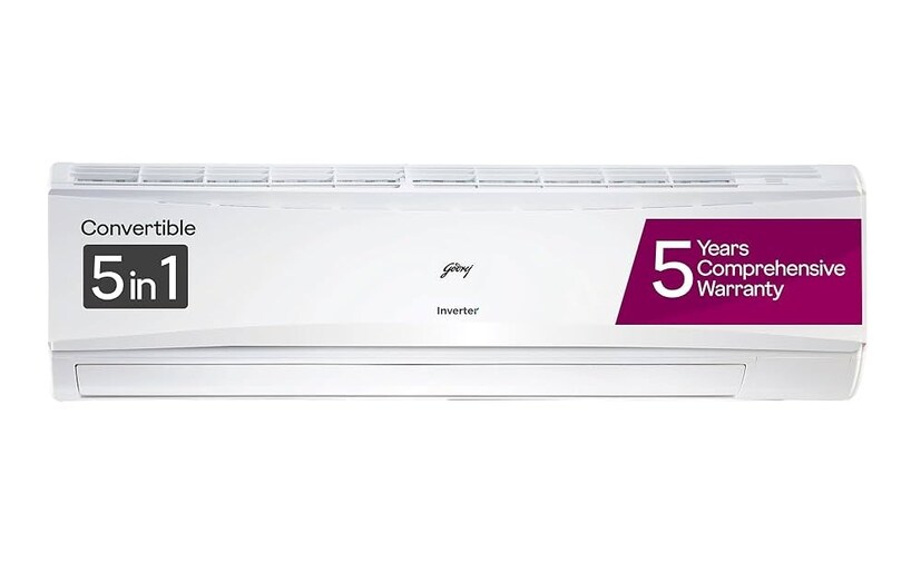 Godrej 2025 মডেল: Godrej 2025 মডেল 5 in 1 Convertible Cooling 1.4 Ton 3 Star Split Inverter Heavy Duty Cooling AC পাওয়া যাচ্ছে ৩১ শতাংশ ডিসকাউন্টে। এর আসল দাম হল ৪৩৯০০ টাকা। কিন্তু অফারের কারণে এই গাড়িটি পাওয়া যাচ্ছে মাত্র ২৯৯৯০ টাকায়। এক্সচেঞ্জ করালে আরও ৫১০০ টাকা কমে পাওয়া যাচ্ছে এই এসি।
