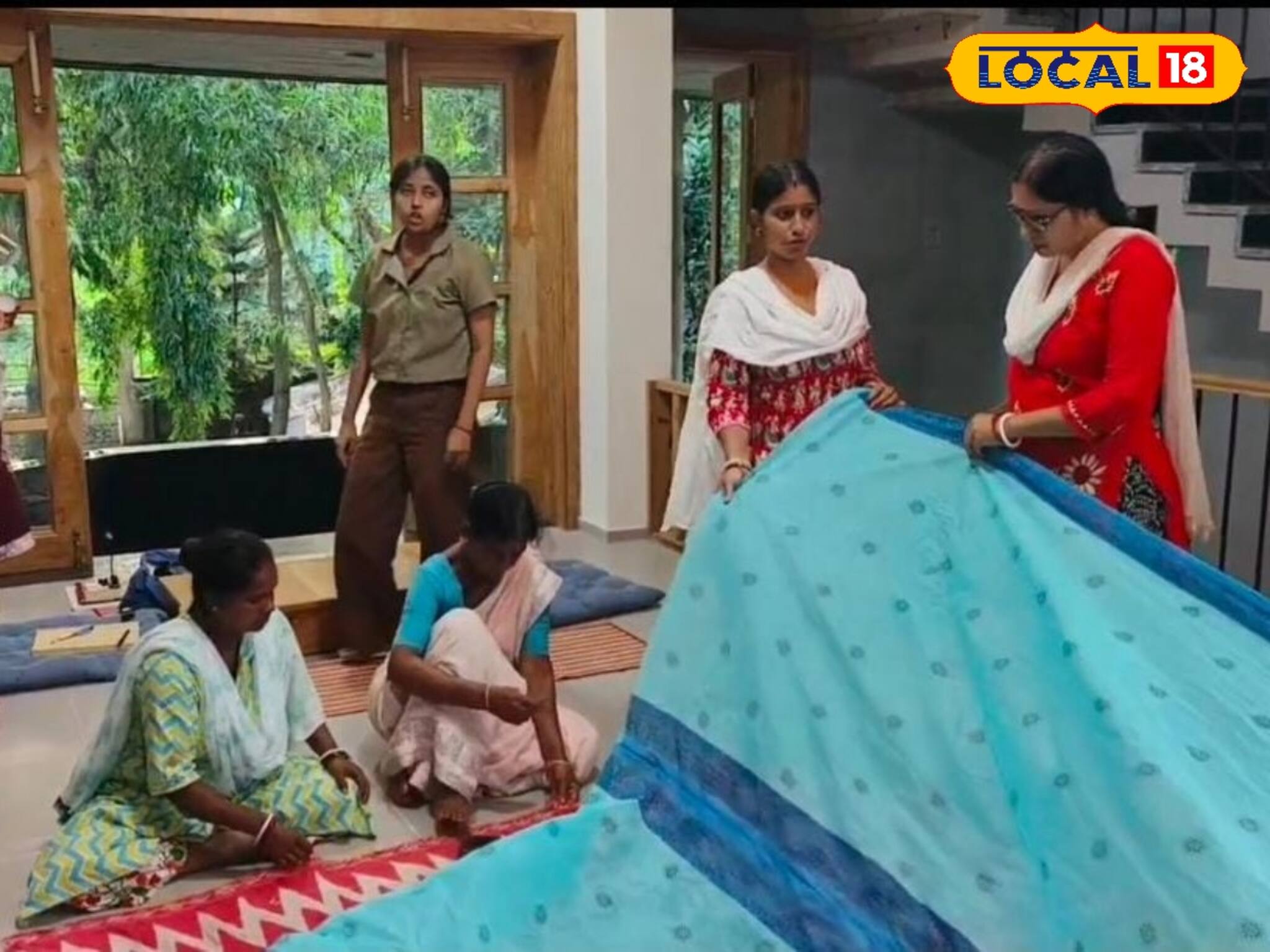 আমন্ত্রণ পত্র পৌঁছেছে বোলপুর শান্তিনিকেতনে, অলিম্পিক্সে ইতালিতে প্রদর্শিত হবে কাঁথা