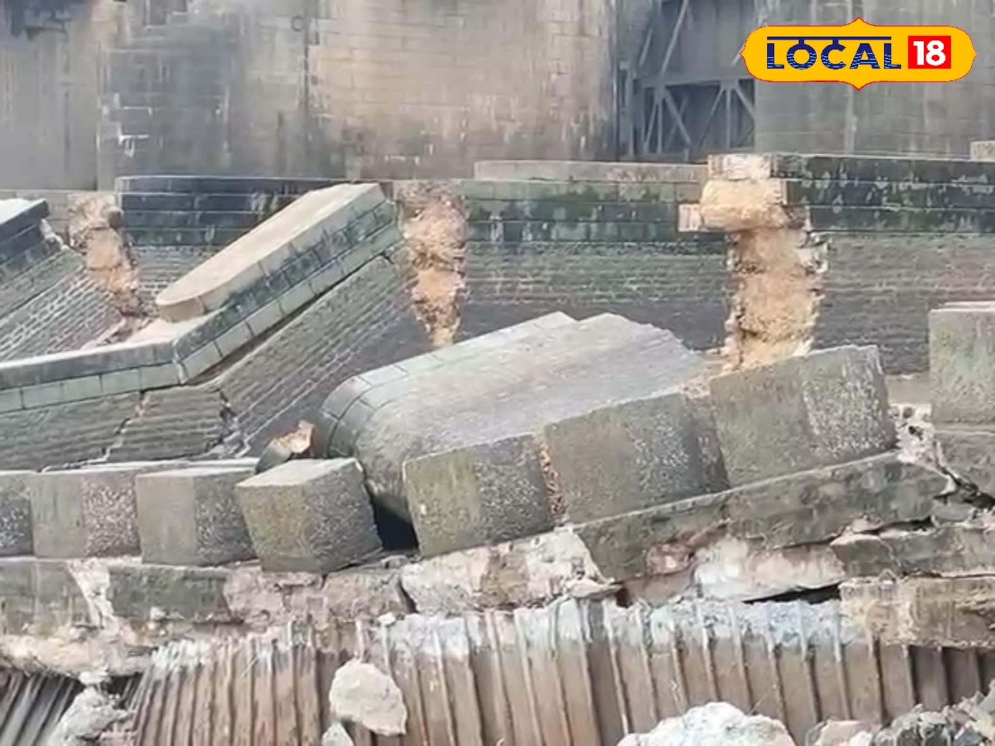 তিলপাড়া ব্যারেজে ফের ভাঙন, বিপর্যস্ত যান চলাচল