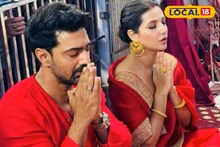 লাল পোশাকে ট্যুইনিং! বড়মার মন্দিরে দেব-শুভশ্রী, ভক্তিভরে পুজো, কী চাইলেন হাতজোড় করে?