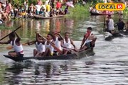 ভারত–বাংলাদেশ সীমান্তে সোনাই নদীতে নৌকা বাইচে উৎসবের আমেজ