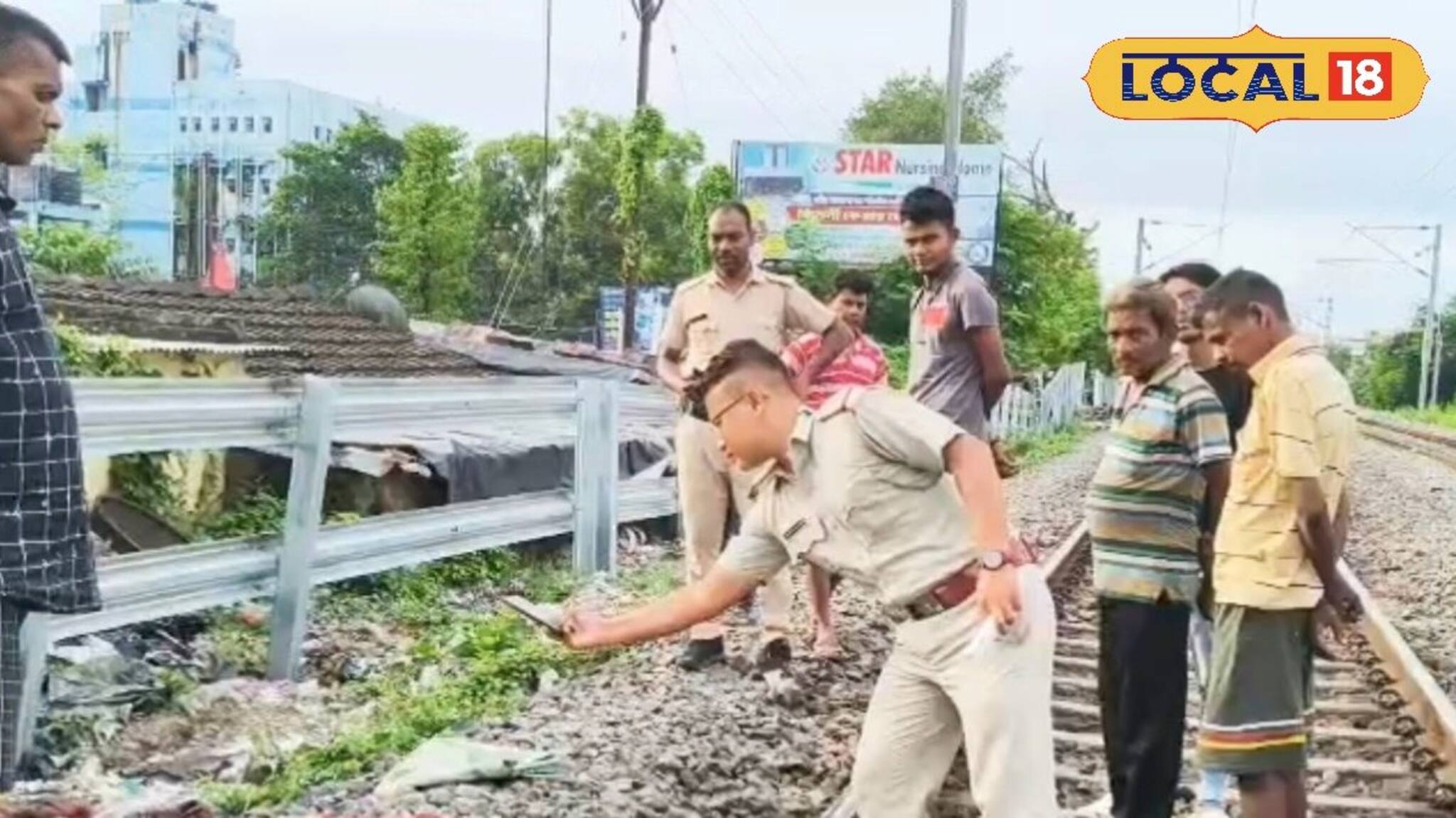 রেল লাইনের উপর লাল কাপড়ে জড়ানো সদ্যোজাত, সামনে যেতেই ভয়াবহ দৃশ্য! মালদহে চাঞ্চল্য